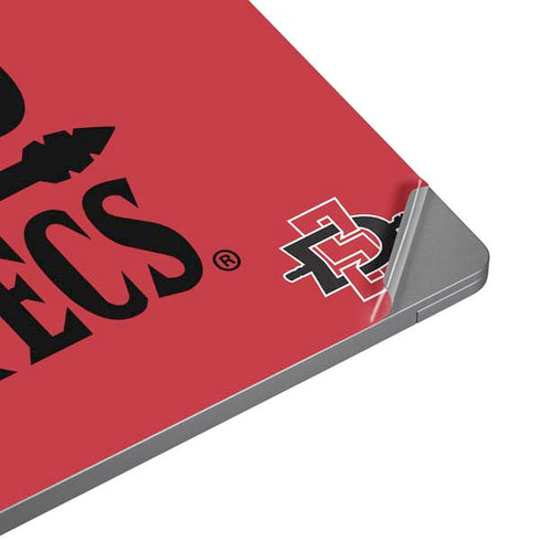 San Diego State University Aztecs Red Laptop Skins